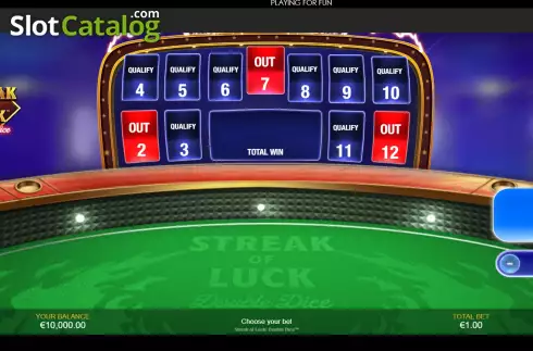 Οθόνη2. Streak of Luck: Double Dice Κουλοχέρης