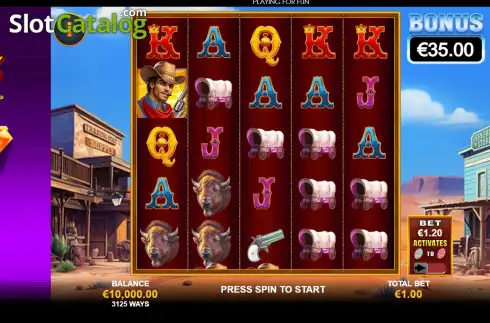 Οθόνη2. Bulls Eye Bandits Κουλοχέρης