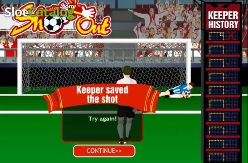 Οθόνη 3. Penalty Shoot Out (Playtech) Κουλοχέρης