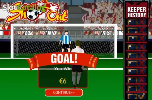 Οθόνη 5. Penalty Shoot Out (Playtech) Κουλοχέρης