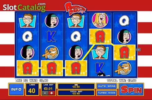 Οθόνη 3. American Dad Κουλοχέρης 