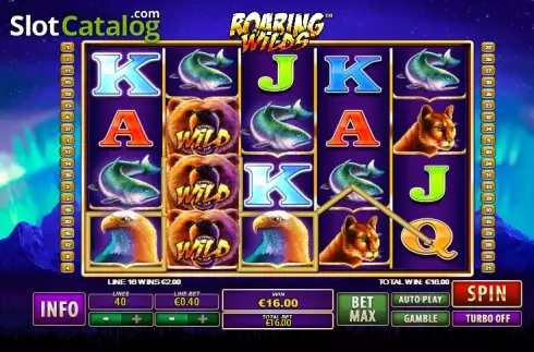 Οθόνη 3. Roaring Bears Κουλοχέρης