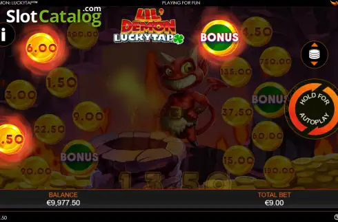 Οθόνη3. Lil' Demon LuckyTap Κουλοχέρης