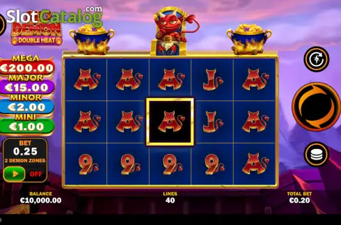 Οθόνη2. Lil’ Demon Double Heat Κουλοχέρης 