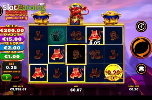 Οθόνη3. Lil’ Demon Double Heat Κουλοχέρης 