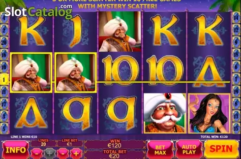 Οθόνη8. Sultan's Gold Κουλοχέρης