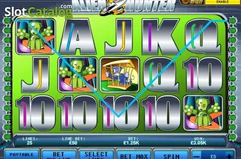 Οθόνη4. Alien Hunter (Playtech) Κουλοχέρης 