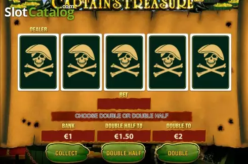 Οθόνη9. Captain's Treasure Pro Κουλοχέρης
