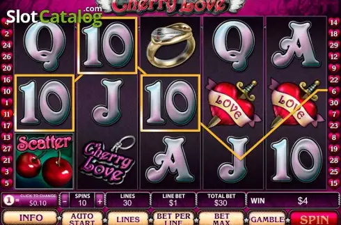 Οθόνη7. Cherry Love Κουλοχέρης