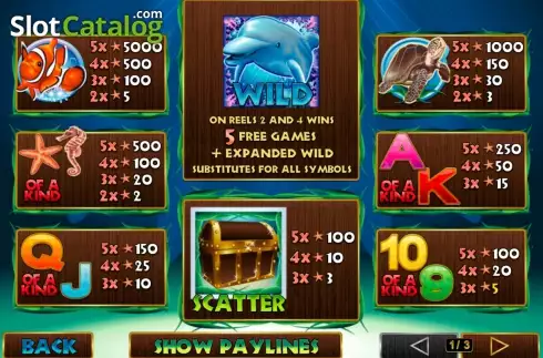 Οθόνη2. Dolphin Reef (Playtech) Κουλοχέρης