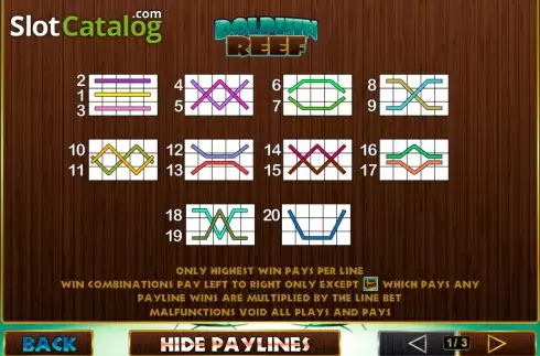 Οθόνη3. Dolphin Reef (Playtech) Κουλοχέρης
