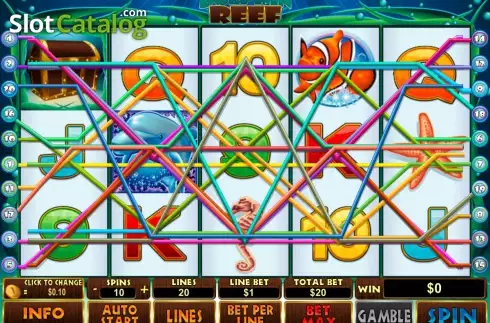 Οθόνη7. Dolphin Reef (Playtech) Κουλοχέρης