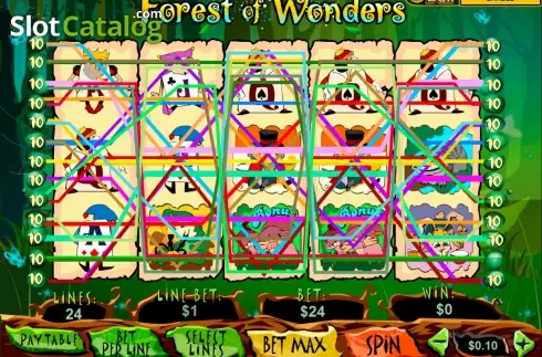 Οθόνη5. Forest of Wonders Κουλοχέρης