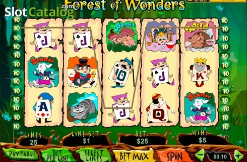 Οθόνη6. Forest of Wonders Κουλοχέρης