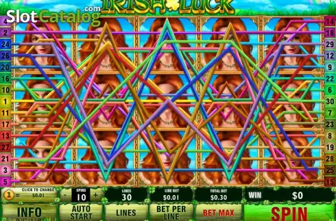 Οθόνη6. Irish Luck (Playtech) Κουλοχέρης