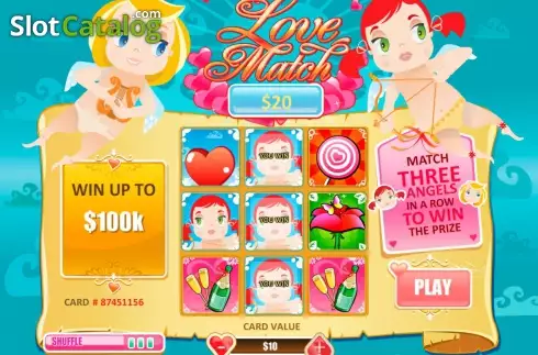 Οθόνη3. Love Match Κουλοχέρης 
