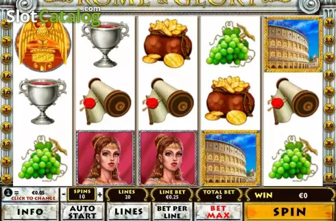 Οθόνη5. Rome Glory Κουλοχέρης