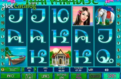 Οθόνη6. Thai Paradise (Playtech) Κουλοχέρης