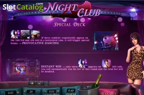 Διαθέτει οθόνη Περιγραφή. Club Night Κουλοχέρης 