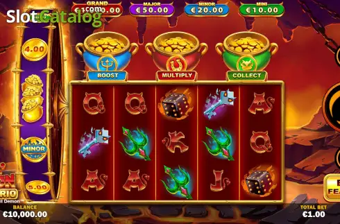 Οθόνη3. Gold Trio: Lil' Demon Κουλοχέρης