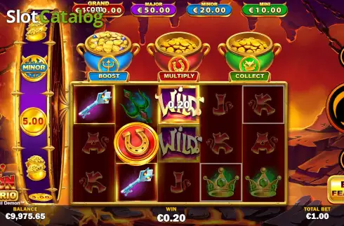 Οθόνη4. Gold Trio: Lil' Demon Κουλοχέρης