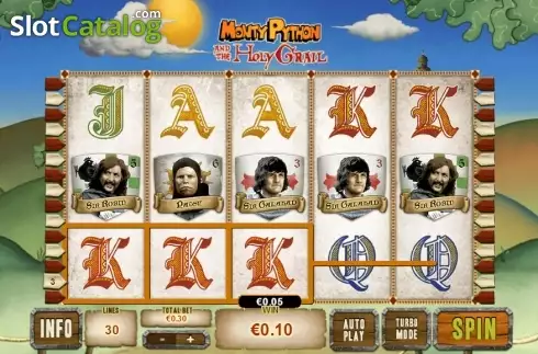 Οθόνη 2. Monty Python and the Holy Grail Κουλοχέρης