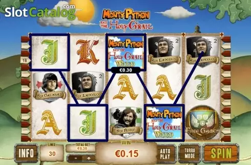 Οθόνη 4. Monty Python and the Holy Grail Κουλοχέρης