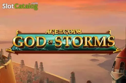 Age of the Gods God of Storms Λογότυπο Age of the Gods God of Storms Λογότυπο