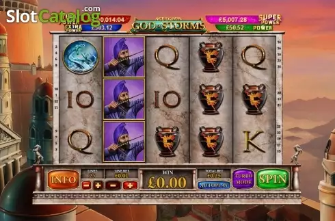 Οθόνη 2. Age of the Gods God of Storms Κουλοχέρης