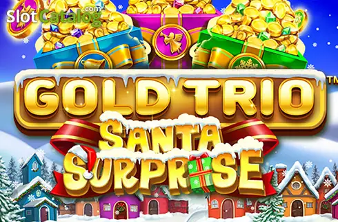 Gold Trio: Santa Surprise Κουλοχέρης 