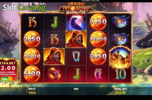 Οθόνη2. Red Wizard: Bank It Up Κουλοχέρης