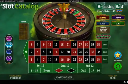 Οθόνη2. Mega Fire Blaze: Breaking Bad Roulette Κουλοχέρης