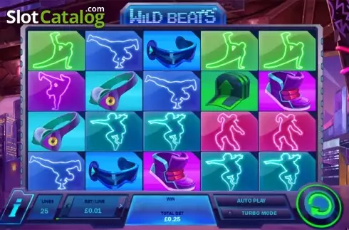 Οθόνη 2. Wild Beats Κουλοχέρης