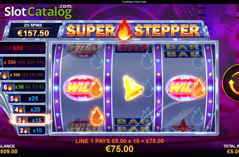 Οθόνη3. Super Stepper Κουλοχέρης