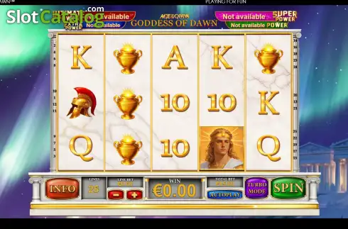 Οθόνη2. Age Of The Gods: Goddess of Dawn Κουλοχέρης