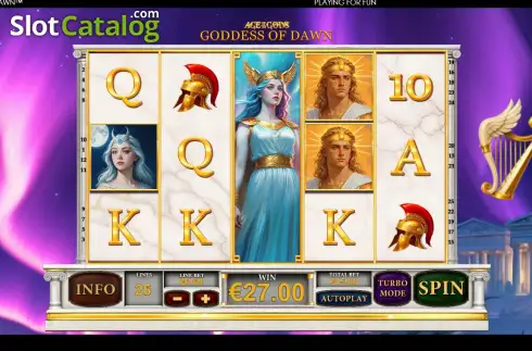 Οθόνη3. Age Of The Gods: Goddess of Dawn Κουλοχέρης