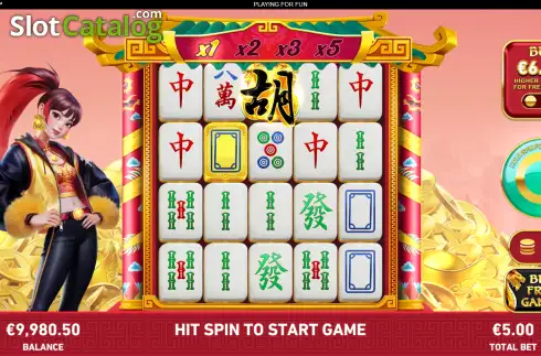 Οθόνη2. Mahjong Magic Κουλοχέρης 