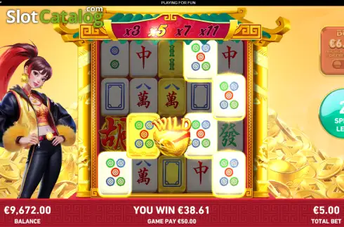 Οθόνη3. Mahjong Magic Κουλοχέρης 
