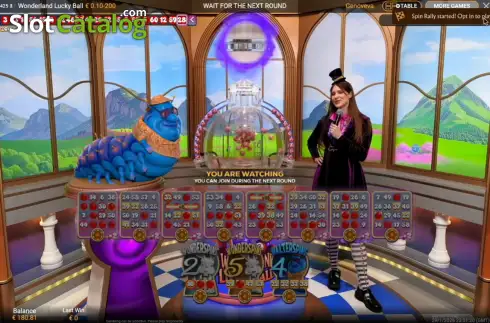 Οθόνη2. Wonderland Lucky Ball Κουλοχέρης
