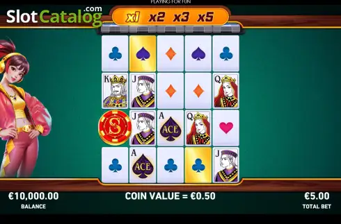 Οθόνη2. Ultra Ace (Playtech) Κουλοχέρης