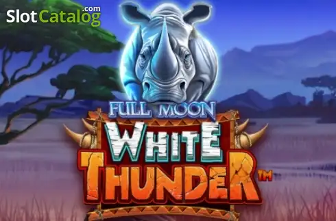 Full Moon White Thunder Λογότυπο Full Moon White Thunder Λογότυπο