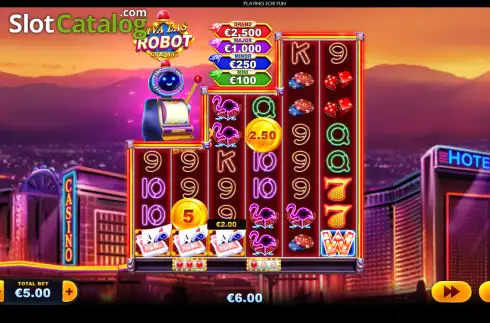 Οθόνη3. Gold Hit: Viva Las Robot Κουλοχέρης 