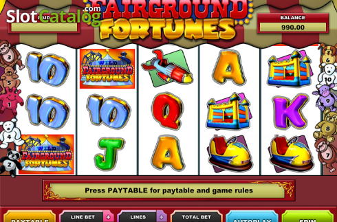 Οθόνη9. Fairground Fortunes Clowny's Κουλοχέρης