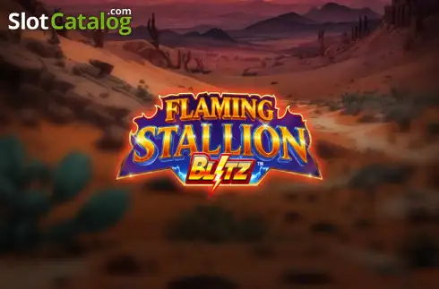 Flaming Stallion Blitz Λογότυπο