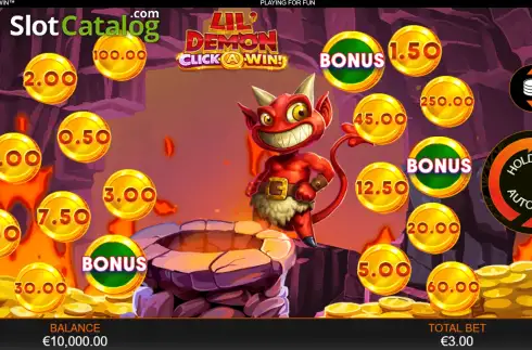 Οθόνη2. Lil' Demon: Click-A-Win Κουλοχέρης 
