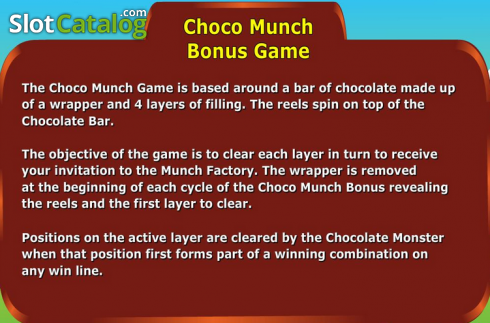 Οθόνη4. Choco Munch Κουλοχέρης