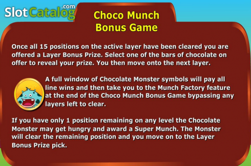Οθόνη5. Choco Munch Κουλοχέρης