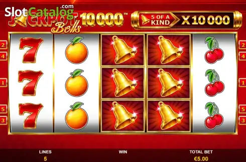 Οθόνη2. Jackpot Bells 10000 Κουλοχέρης