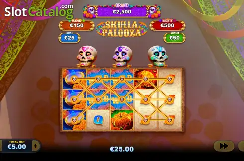 Οθόνη3. Skullapalooza Κουλοχέρης