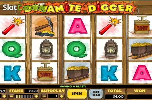 Οθόνη3. Dynamite Digger Κουλοχέρης 